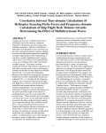 White Paper: Correlation between Time-domain Calculations of Helicopter Securing Probe Forces and Frequency-domain Calculations of Ship Flight Deck Motions towards Determining the Effect of Multidirectional Waves